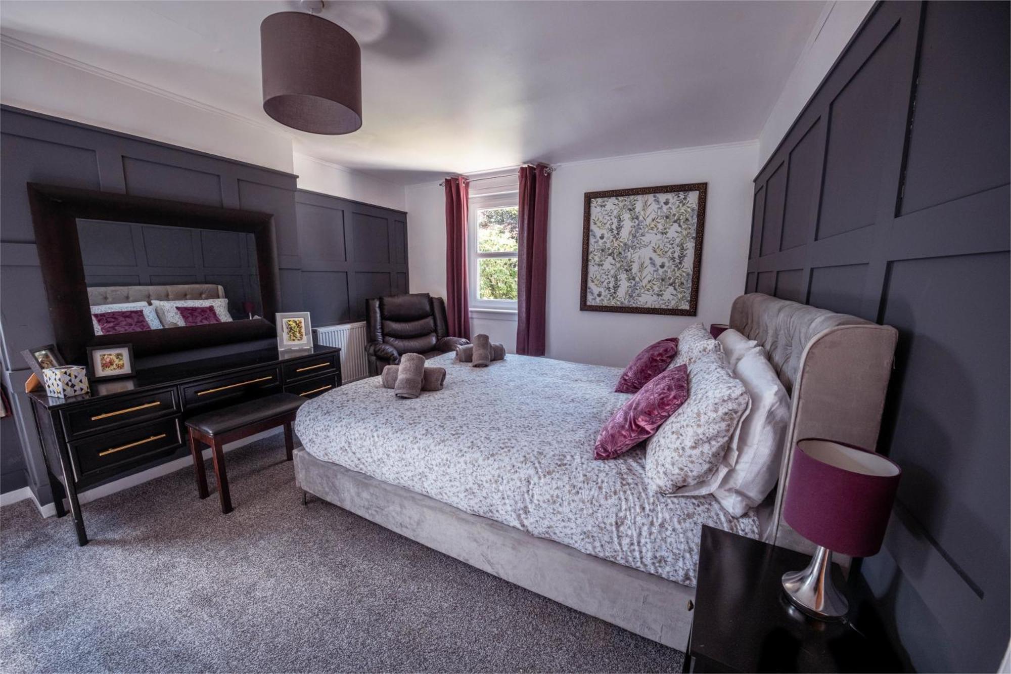 Large Country House With Garden, Outdoor Spa Area & Games Room With Hot Tub And Fire Pit Wigtown Eksteriør billede