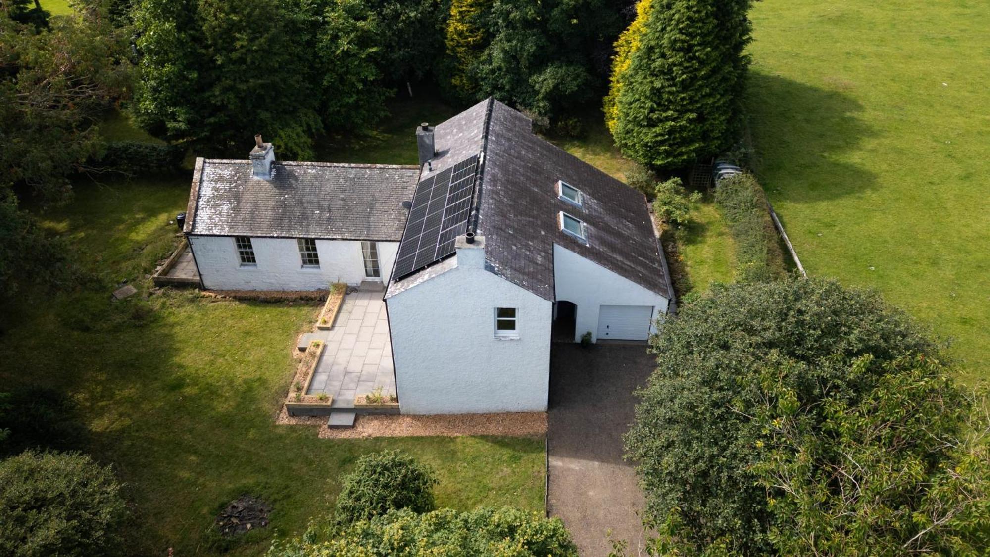 Large Country House With Garden, Outdoor Spa Area & Games Room With Hot Tub And Fire Pit Wigtown Eksteriør billede
